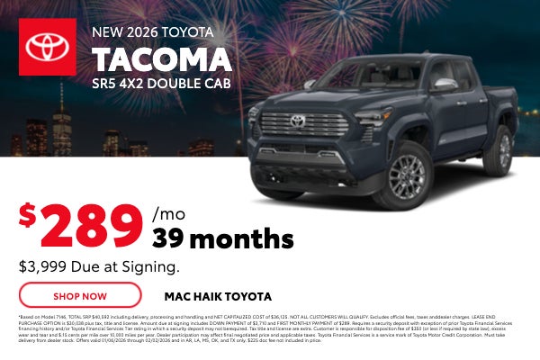 2026 Tacoma SR5 4x2 Double Cab