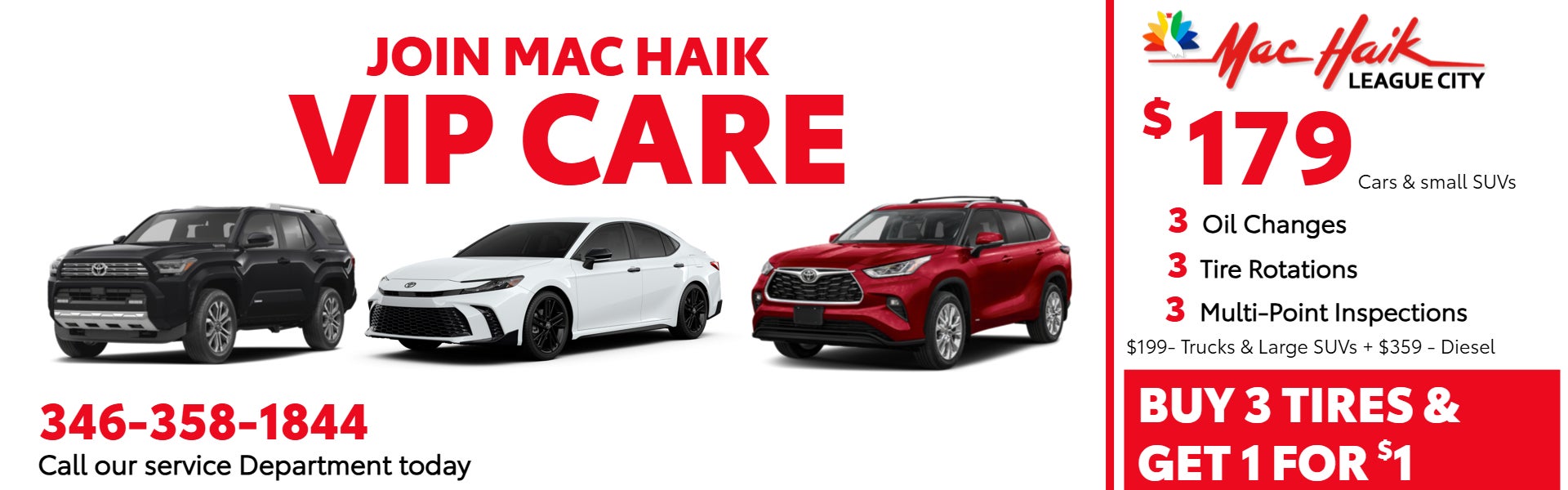 JOIN MAC HAIK VIP CARE